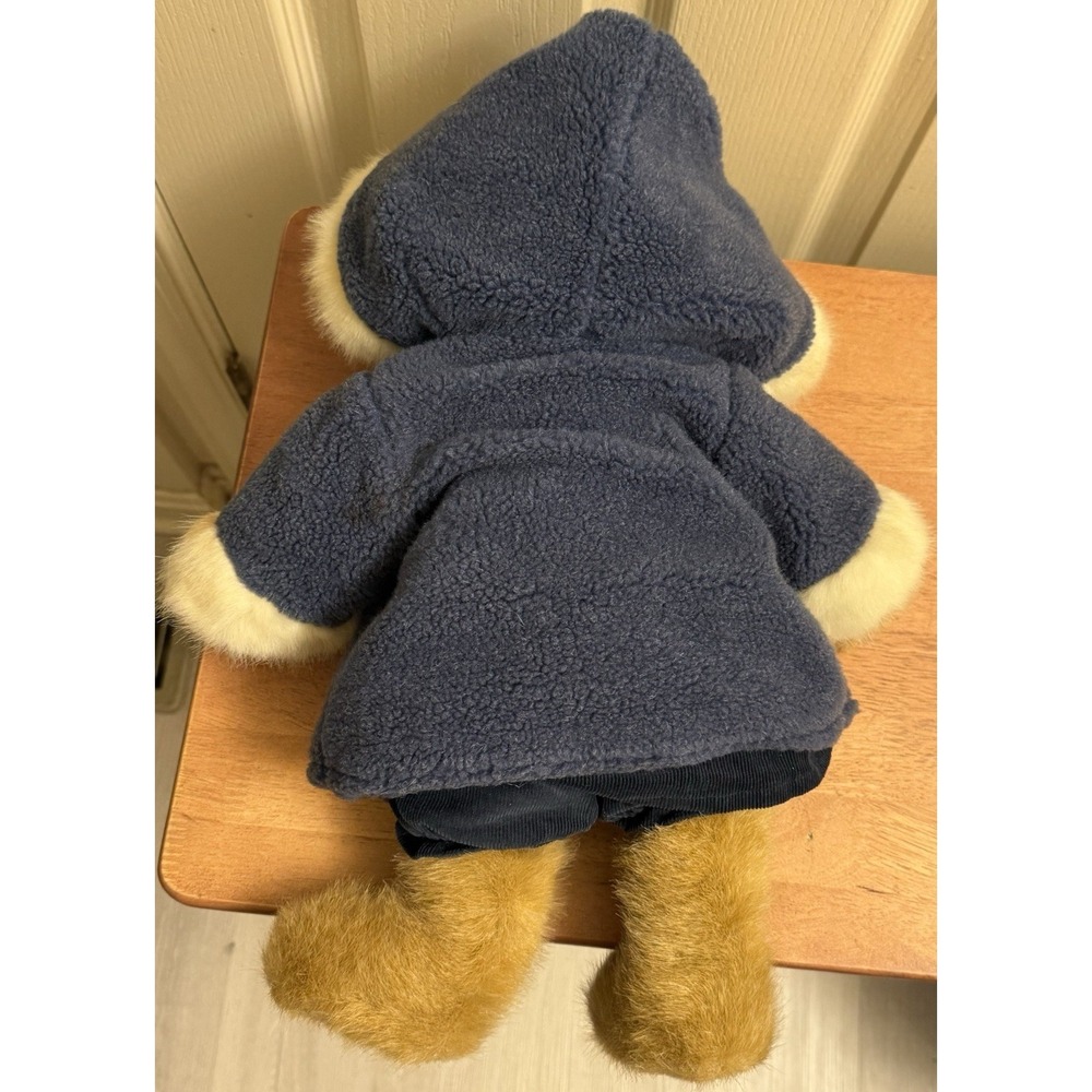 Boyds Bear 904021 Plushed Stuffed 14" Karina Burrbruin with Blue Coat and Hood - Picture 4 of 7